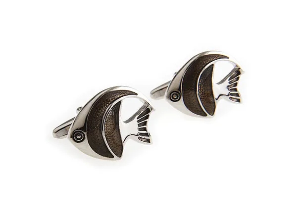 Silver_Metal_Premium_Cufflinks_For_Men