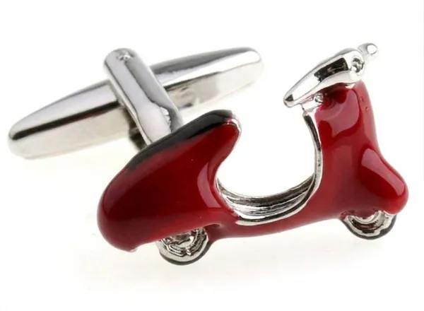 Red_Scooter_Designer_Men_Cufflinks