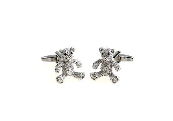 Silver_Metal_Premium_Cufflinks_For_Men