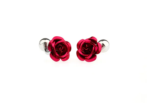 Red_Metal_Premium_Cufflinks_For_Men