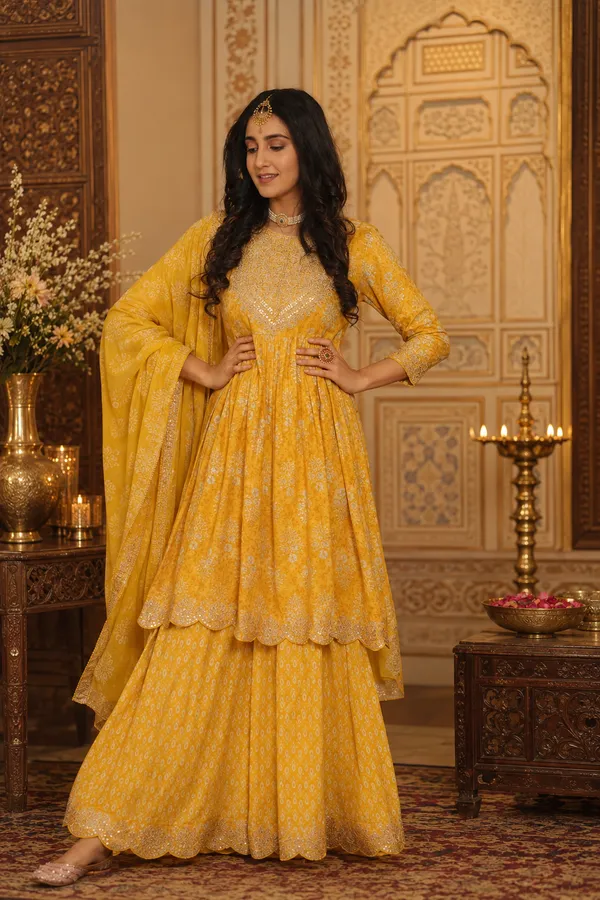Stunning_Mustard_Yellow_Embroidered_Anarkali_Suit_For_Women