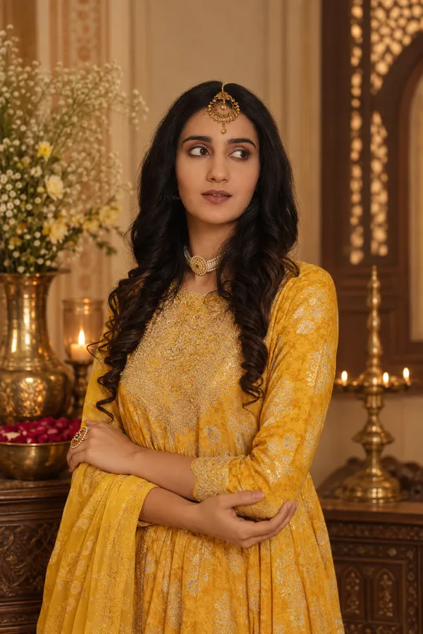 Stunning_Mustard_Yellow_Embroidered_Anarkali_Suit_For_Women