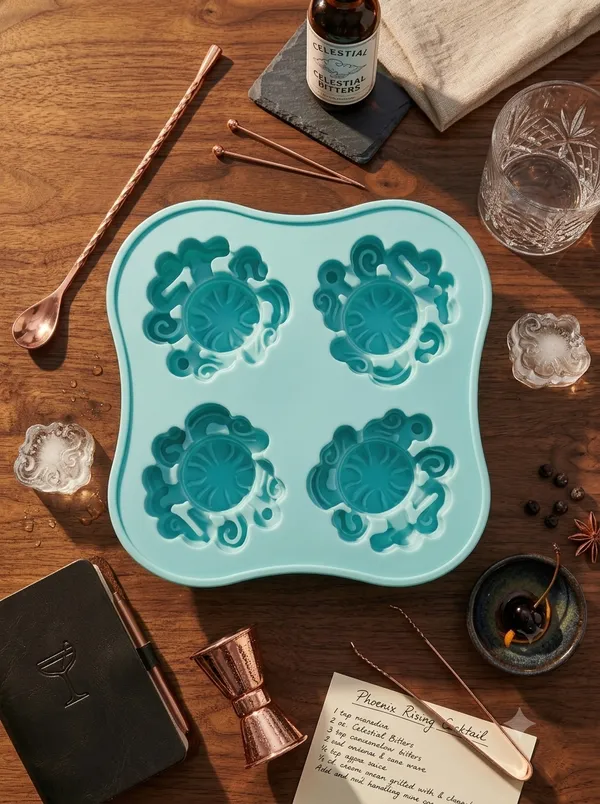 3D_Octopus_Silicone_Ice_Cube_Mold_–_4-Cavity_Flexible_Tray_for_Whiskey,_Cocktails_&_Fun_Drinks