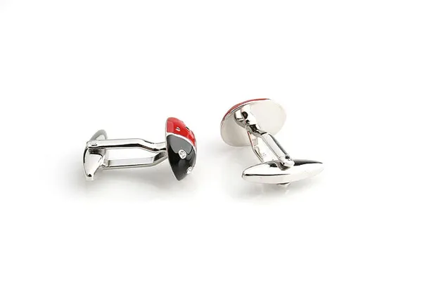Red_And_Black_Metal_Premium_Cufflinks_For_Men
