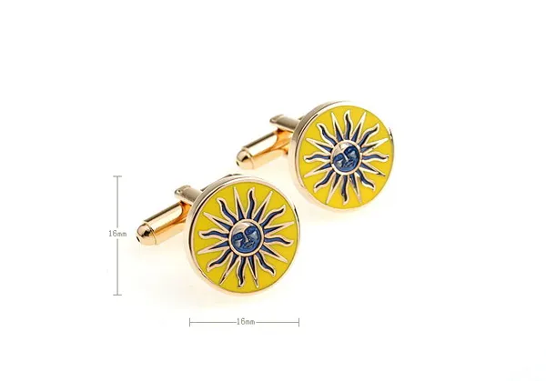 Gold_And_Yellow_Metal_Premium_Cufflinks_For_Men