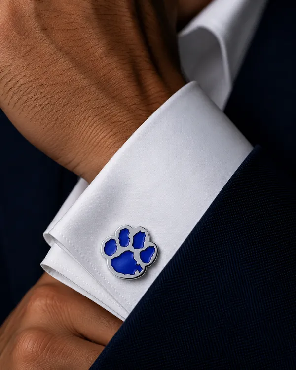 Blue_Metal_Premium_Cufflinks_For_Men
