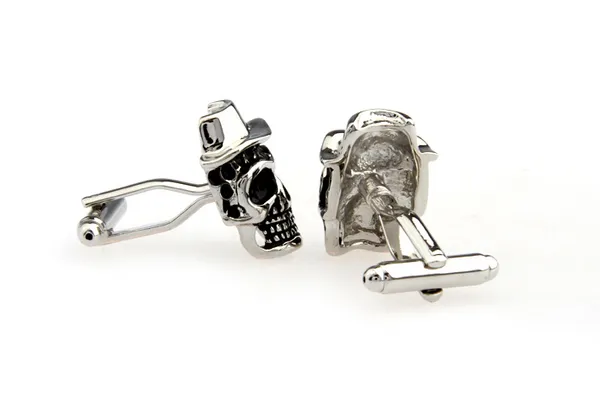 Silver_Metal_Premium_Cufflinks_For_Men