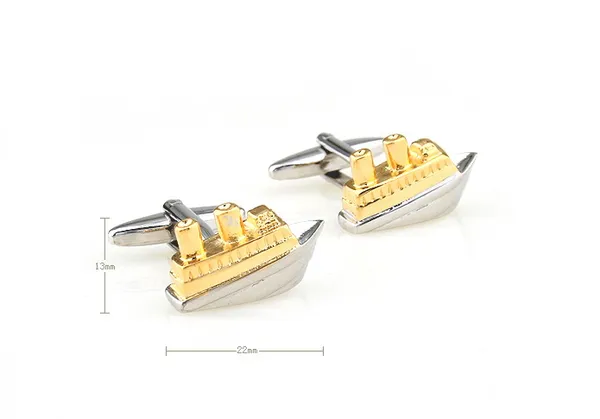 Gold_Metal_Premium_Cufflinks_For_Men