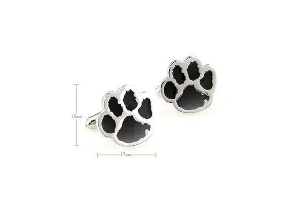 Silver_Black_Metal_Premium_Cufflinks_For_Men