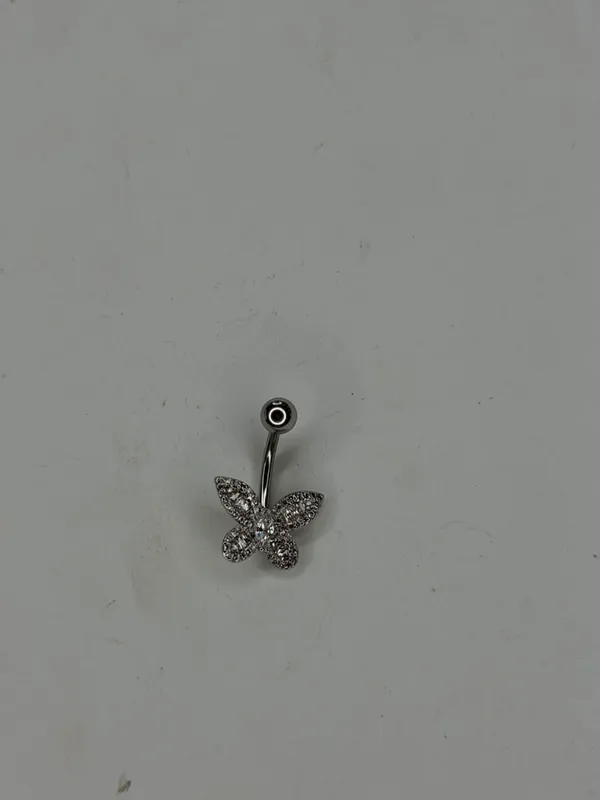 Silver_Stainless_Steel_Belly_Button_Ring_For_Women