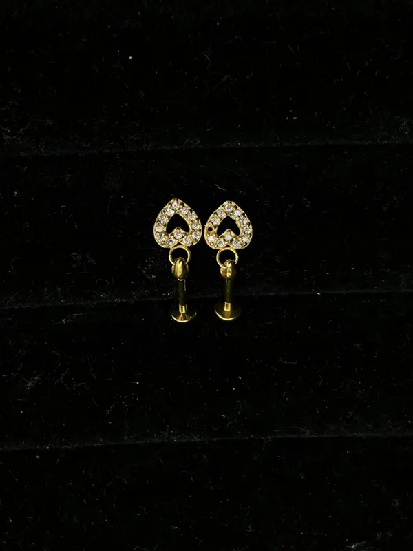 Gold_Stainless_Steel_Helix_Earrings_For_Women
