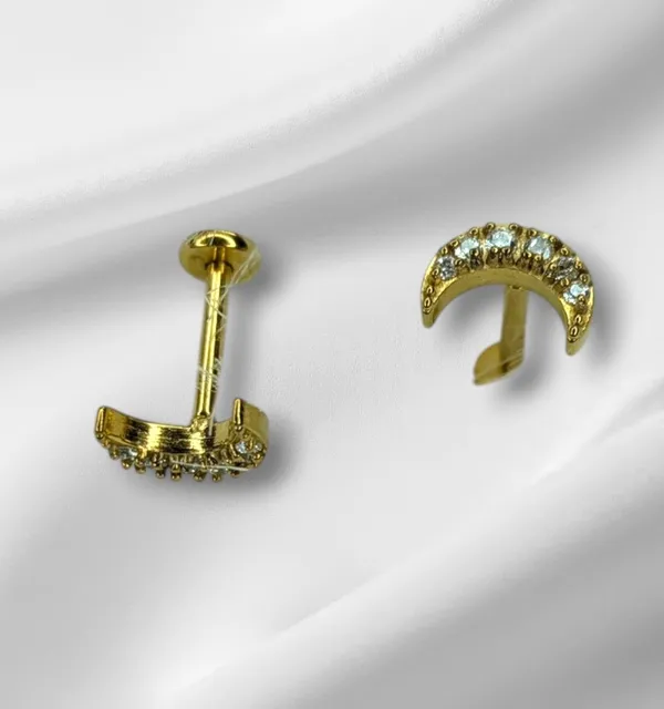 Gold_Stainless_Steel_Helix_Earrings_For_Women