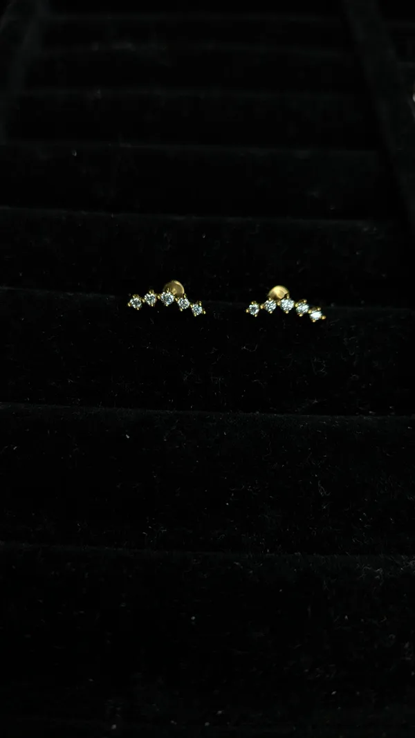 Gold_Stainless_Steel_Helix_Earrings_For_Women