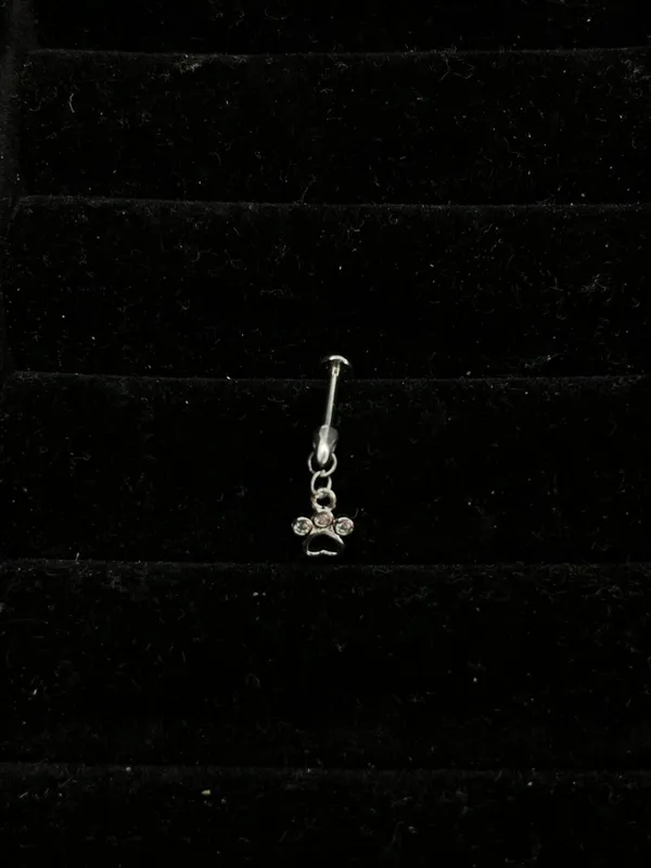 Silver_Stainless_Steel_Belly_Button_Ring_For_Women