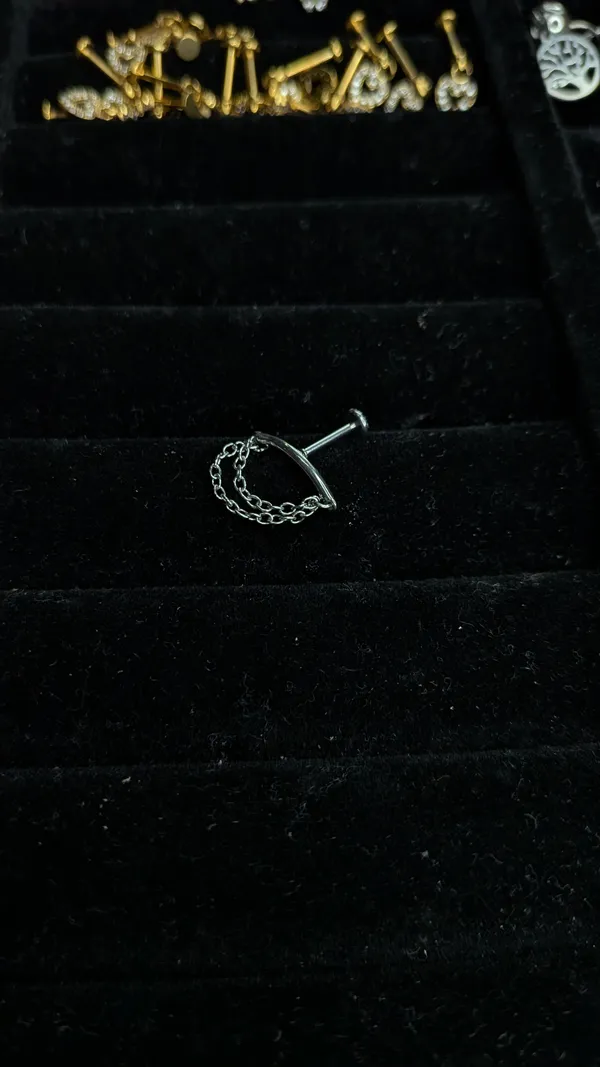 Silver_Stainless_Steel_Helix_Earrings_For_Women