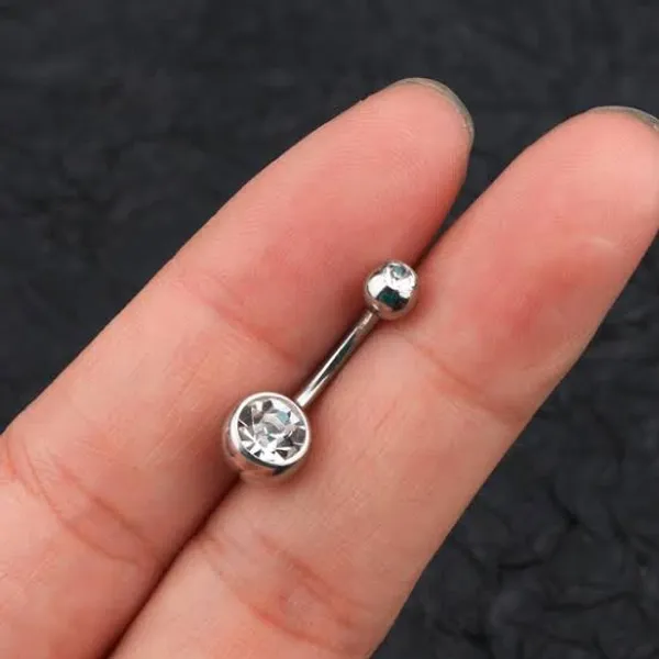 Silver_Stainless_Steel_Belly_Button_Ring_For_Women