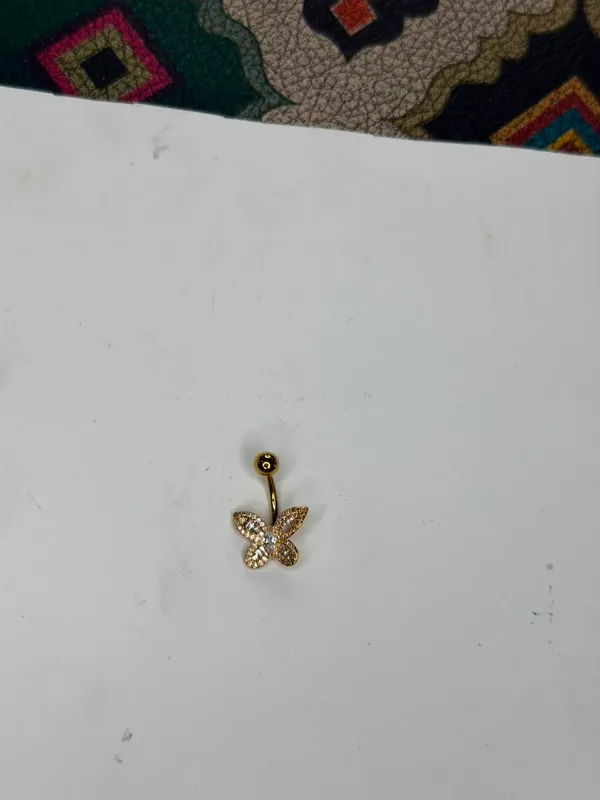 Gold_Stainless_Steel_Belly_Button_Ring_For_Women