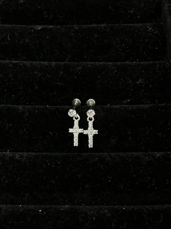Silver_Stainless_Steel_Helix_Earrings_For_Women