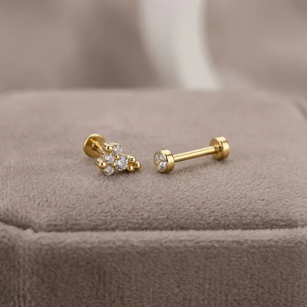 Gold_Stainless_Steel_Helix_Earrings_For_Women
