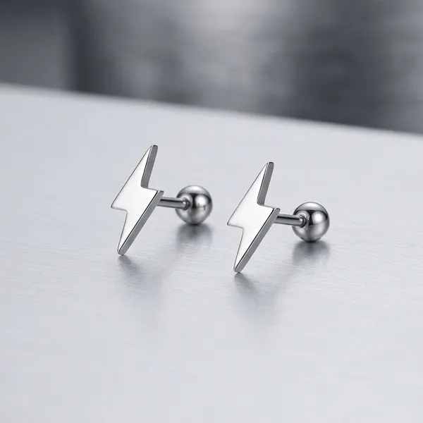 Silver_Stainless_Steel_Helix_Earrings_For_Women