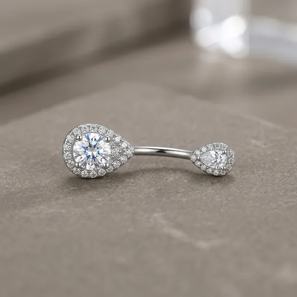 Silver_Stainless_Steel_Belly_Button_Ring_For_Women