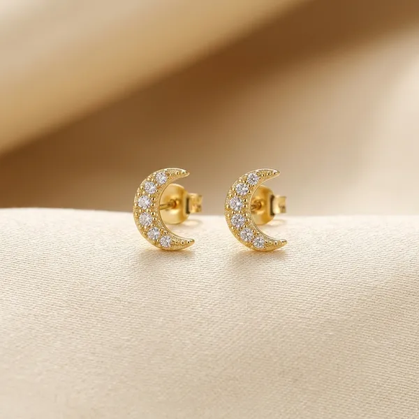 Gold_Stainless_Steel_Helix_Earrings_For_Women