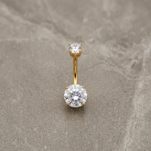 Gold_Stainless_Steel_Belly_Button_Ring_For_Women