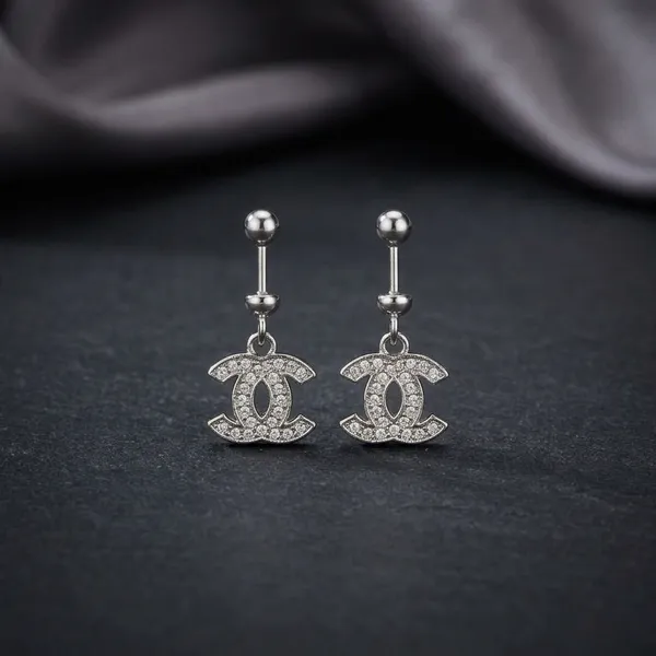 Silver_Stainless_Steel_Helix_Earrings_For_Women