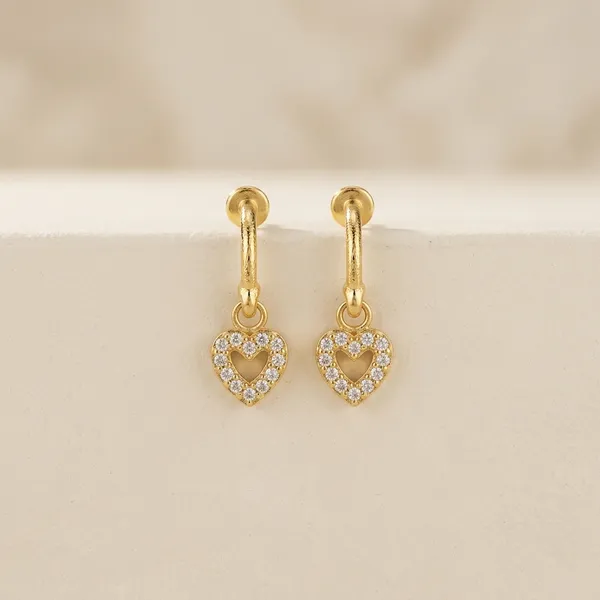Gold_Stainless_Steel_Helix_Earrings_For_Women