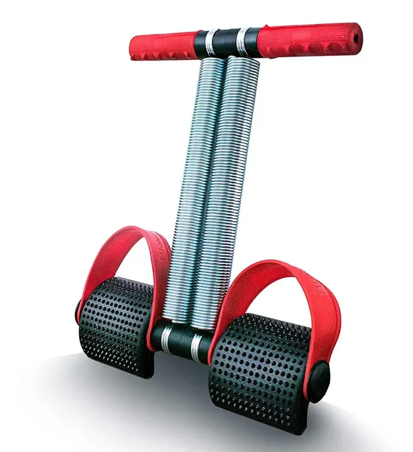 Pvc_Adjustable_Skipping_Rope_And_Dual_Spring_Tummy_Trimmer_Set_Of_2