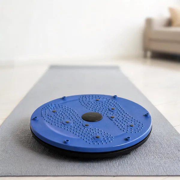 Blue_Plastic_Acupressure_Waist_Twisting_Disc