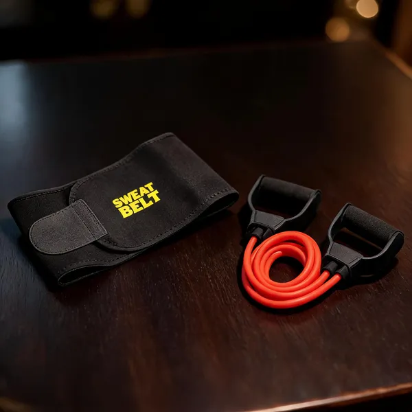Neoprene_Sweat_Waist_Trainer_Belt_And_Toning_Resistance_Tube_Set_Of_2