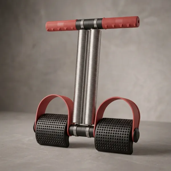 Red_Black_Dual_Spring_Steel_Tummy_Trimmer_With_Foot_Pedals