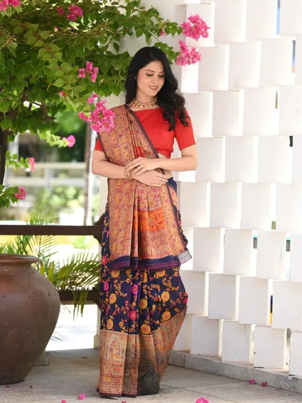 Blue_Premium_Silk_Saree_For_Women