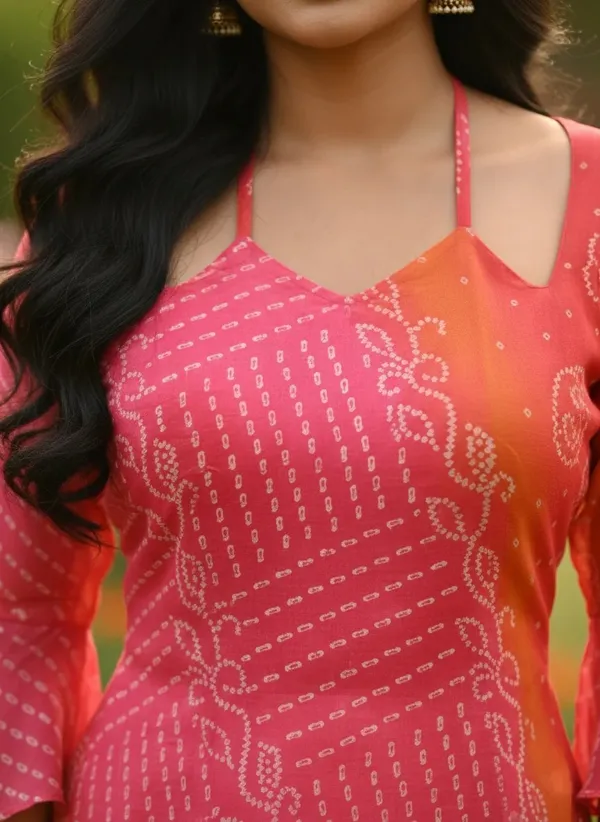 Pink_Georgette_Relaxed_Fit_Printed_Kurti_For_Women