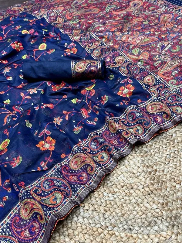 Blue_Premium_Silk_Saree_For_Women