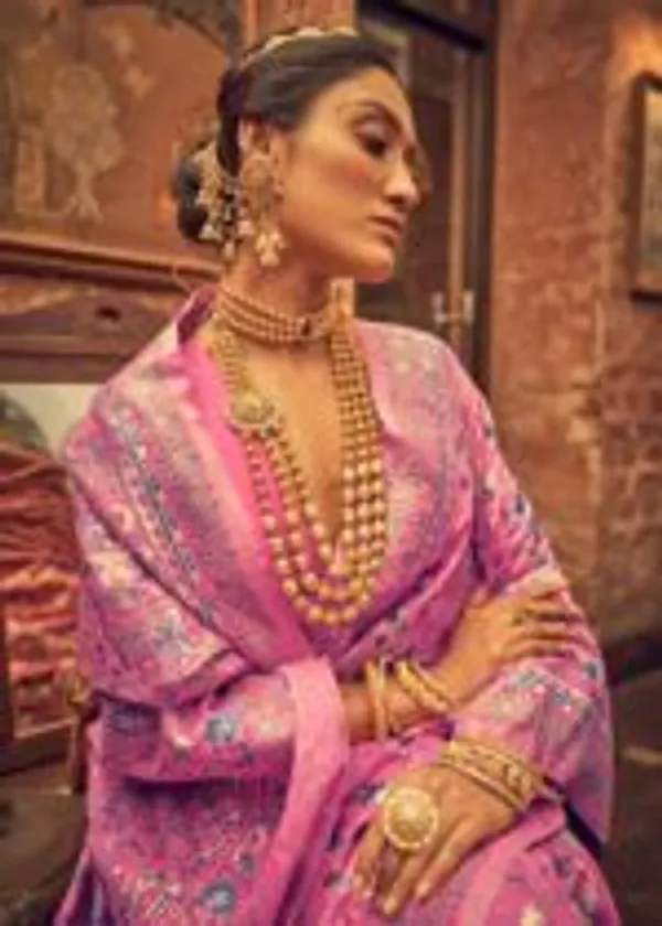 Pink_Premium_Silk_Saree_For_Women