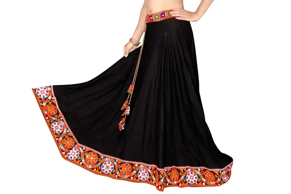 Black_Embroidered_Flared_Lehenga_Set_For_Women