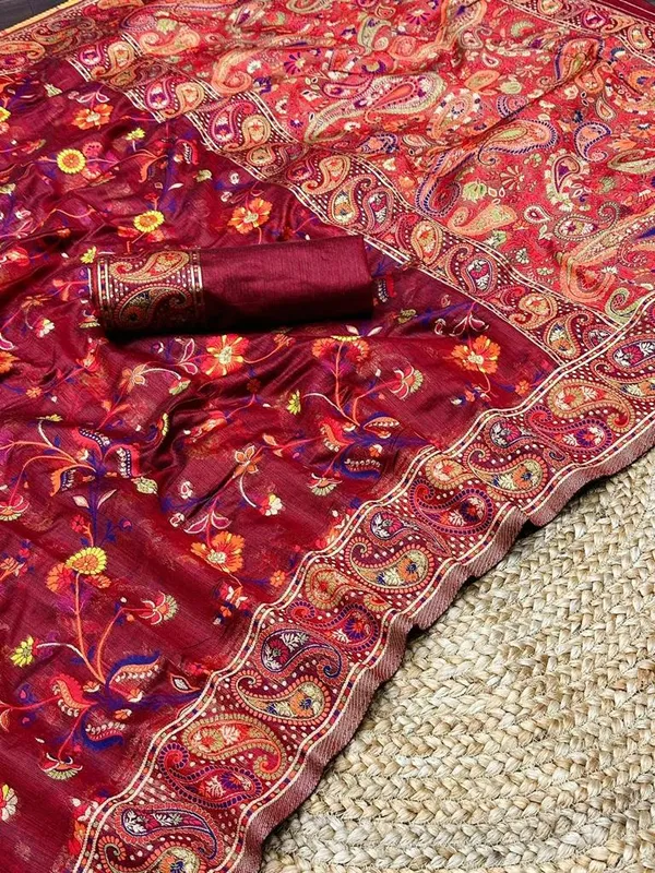 Red_Premium_Silk_Saree_For_Women