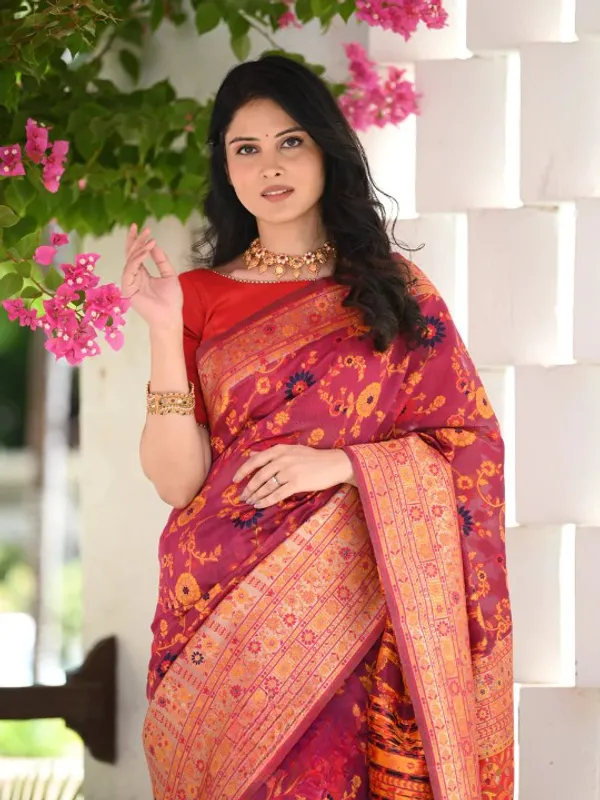 Red	Silk_Banarasi_Soft_Silk_Saree_For_Women