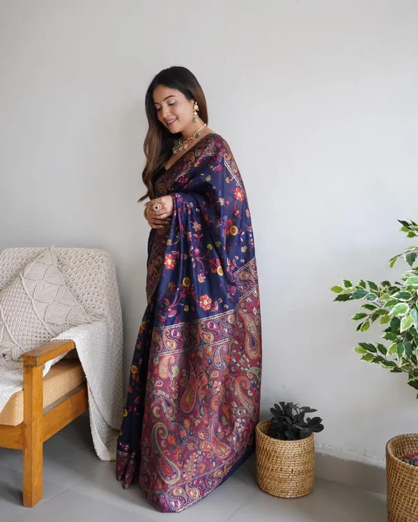 Blue_Premium_Silk_Saree_For_Women