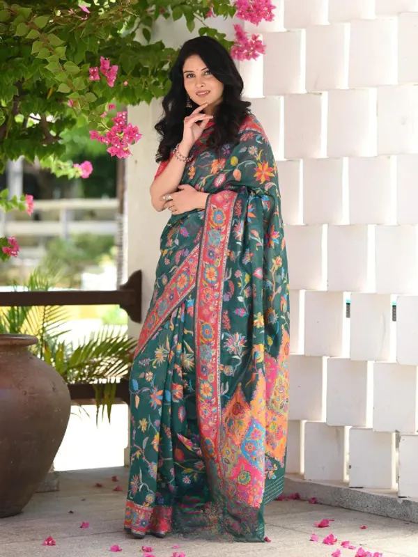 Green_Premium_Silk_Saree_For_Women