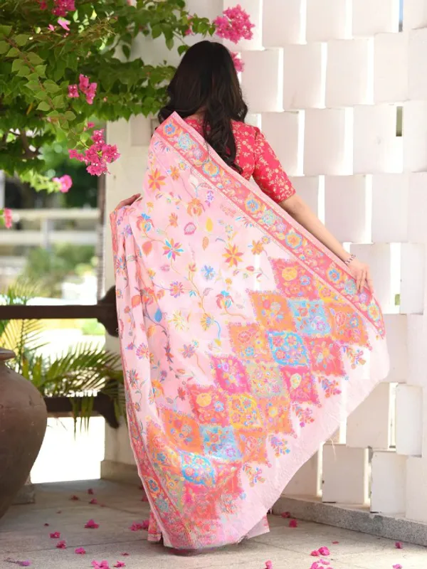 Pink_Premium_Silk_Saree_For_Women