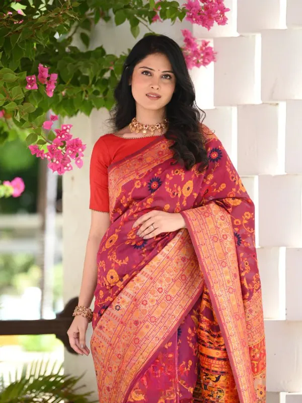Red	Silk_Banarasi_Soft_Silk_Saree_For_Women