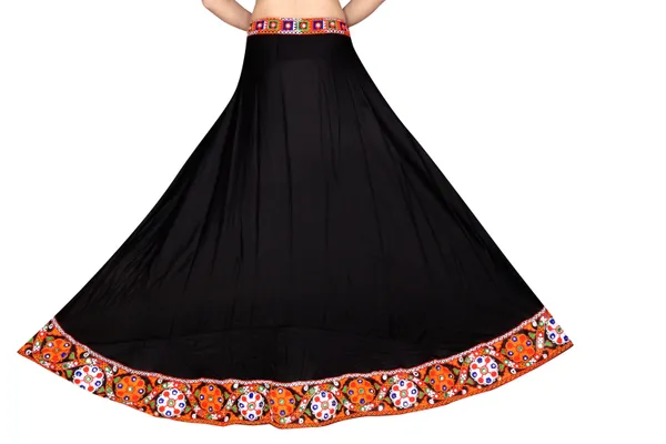 Black_Embroidered_Flared_Lehenga_Set_For_Women