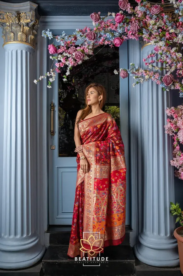 Maroon_Premium_Silk_Saree_For_Women