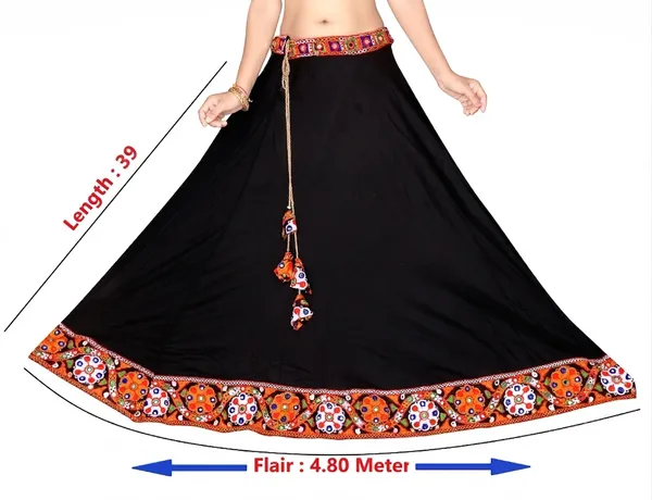 Black_Embroidered_Flared_Lehenga_Set_For_Women