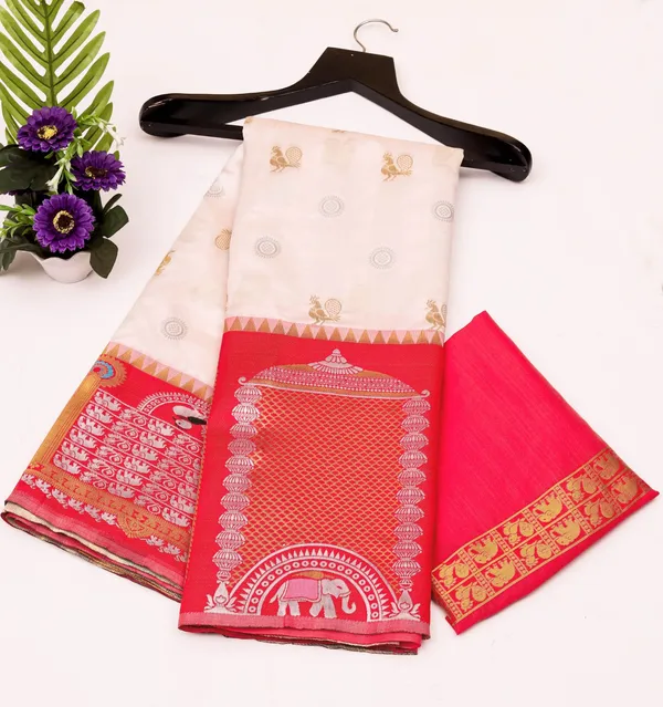 Cream_Silk_Zari_Woven_Traditional_Saree_For_Women