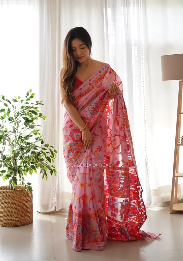 Pink_Premium_Silk_Saree_For_Women