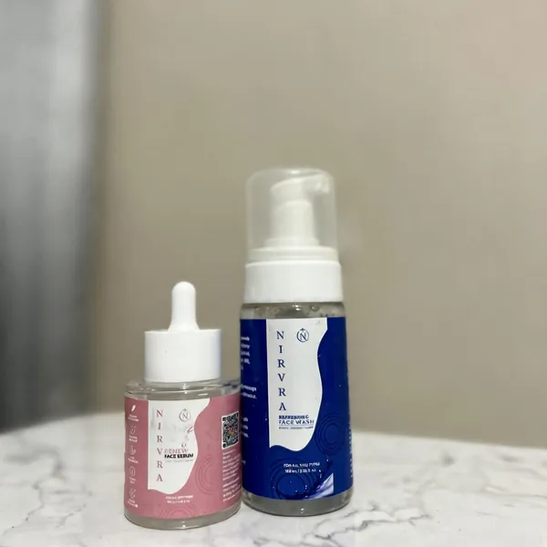 Nirvra_Renew_Face_Serum_And_Refreshing_Face_Wash_Brightening_Set
